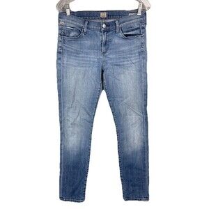 Citizens Of Humanity Women 30 Jeans Thompson Mid Rise Cropped Skinny Stretch Y2K